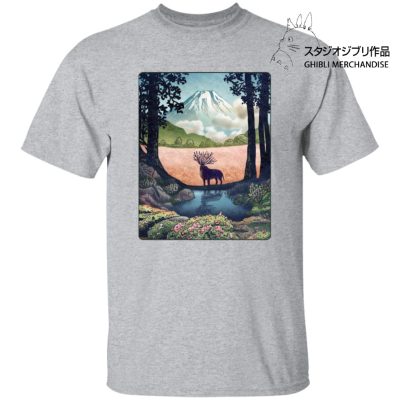 Princess Mononoke - Shishigami Day Time Landscape T Shirt