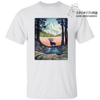 Princess Mononoke - Shishigami Day Time Landscape T Shirt