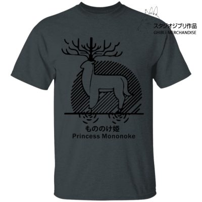 Princess Mononoke - Shishigami Line Art T Shirt Unisex