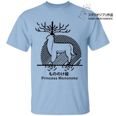 Princess Mononoke - Shishigami Line Art T Shirt Unisex