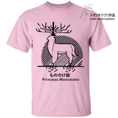 Princess Mononoke - Shishigami Line Art T Shirt Unisex