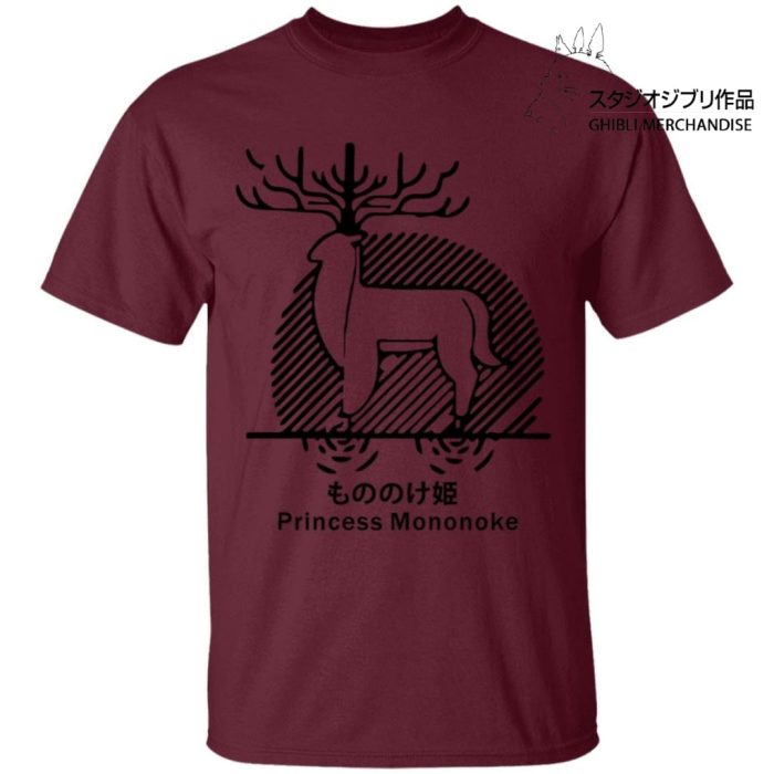 Princess Mononoke - Shishigami Line Art T Shirt Unisex