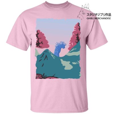 Princess Mononoke - Shishigami Night time T Shirt Unisex