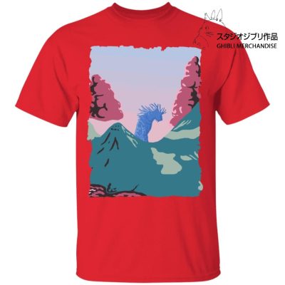 Princess Mononoke - Shishigami Night time T Shirt Unisex