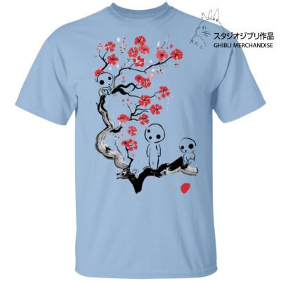 Princess Mononoke - Tree Spirits on the Cherry Blossom T Shirt Unisex