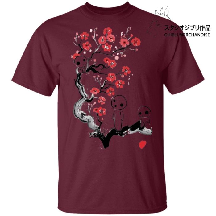 Princess Mononoke - Tree Spirits on the Cherry Blossom T Shirt Unisex