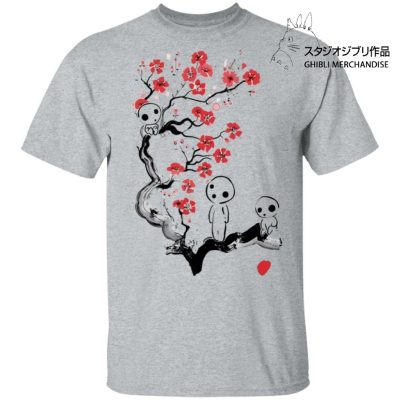 Princess Mononoke - Tree Spirits on the Cherry Blossom T Shirt Unisex