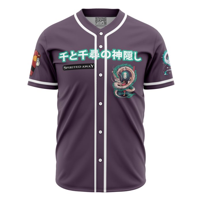 Mythical Spirited Away SG AOP Baseball Jersey FRONT Mockup 1 - Studio Ghibli Store