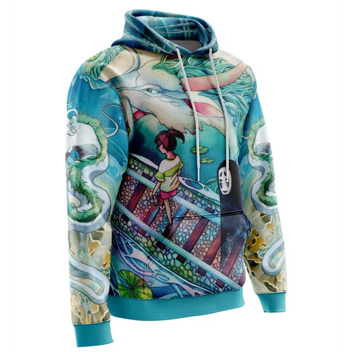 Mythical Spirited Away Studio Ghibli AOP Hoodie 3D RIGHT Mockup 1 - Studio Ghibli Store