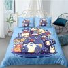 New Arrival Anime Totoro 3D Printed Bedding Set Duvet Covers Pillowcases Comforter Bedding Set Bedclothes Bed.jpg 640x640 1 - Studio Ghibli Store