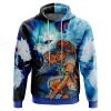 Raging Princess Mononoke Studio Ghibli AOP Hoodie 3D FRONT Mockup - Studio Ghibli Store