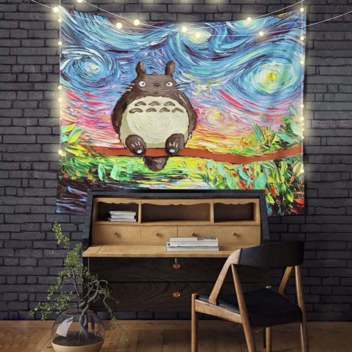 StarryNightTotoroTapestryMC 1024x 1 - Studio Ghibli Store