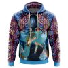 Trippy Castle in the Sky Studio Ghibli AOP Hoodie 3D FRONT Mockup - Studio Ghibli Store