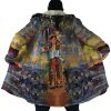 Trippy Grave of the Fireflies SG AOP Hooded Cloak Coat NO HOOD Mockup 1 - Studio Ghibli Store