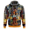 Trippy Grave of the Fireflies Studio Ghibli AOP Hoodie 3D FRONT Mockup - Studio Ghibli Store