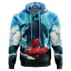 Trippy Porco Rosso Studio Ghibli AOP Hoodie 3D AOP Hoodie 3D FRONT Mockup - Studio Ghibli Store