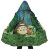 TrippyMy Neighbor Totoro SG AOP Hooded Cloak Coat MAIN Mockup 1 - Studio Ghibli Store