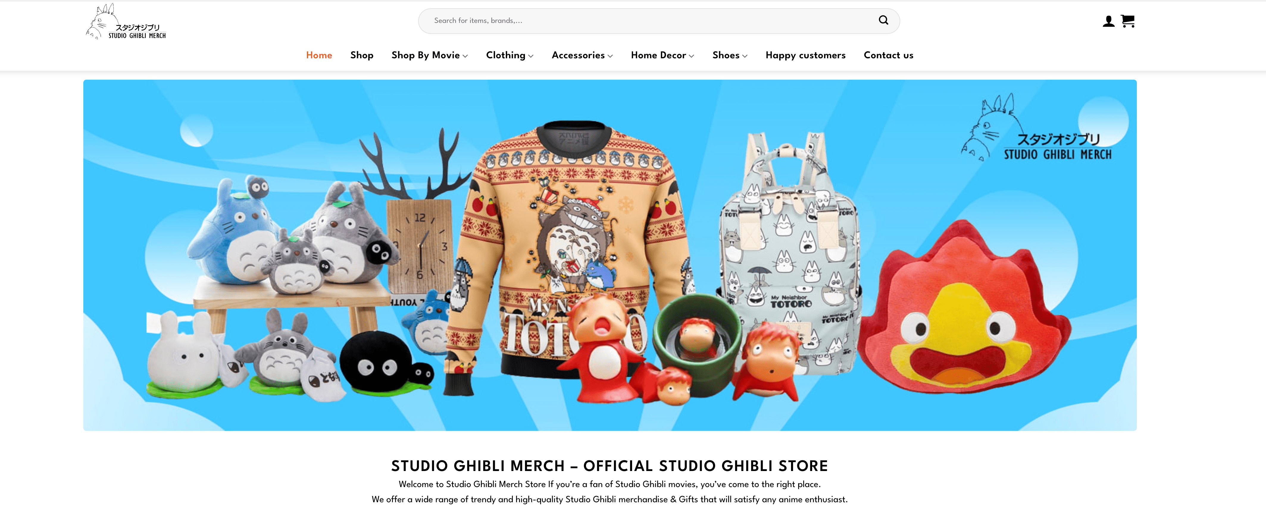 2023 Where can we buy the Official Studio Ghibli Merch