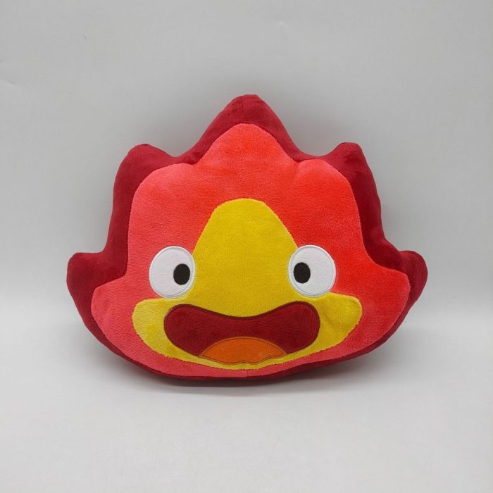 24CM New Calcifer Plush Toys Cartoon Filled Soft Dolls Children Christmas Gifts Home Decorative Toys Wholesale 3 1024x1024 1 - Studio Ghibli Store